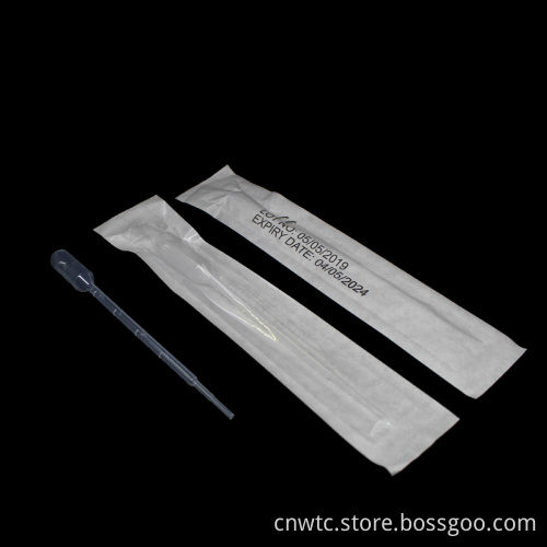 Lab Plastic Transfer Pipets with Pasteur Needle-Point Tips in Sterile Sizes: 0.2ml, 0.5ml, 3ml, 5ml, 10ml